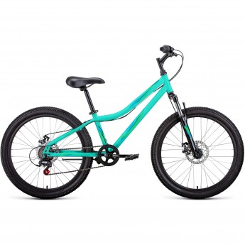 Велосипед FORWARD IRIS 24 2.0 D (2022) мятный/зеленый, с рамой 12" Велосипед FORWARD IRIS 24 2.0 D (2022) мятный/зеленый, с рамой 12"