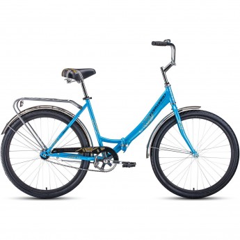 Велосипед FORWARD SEVILLA 26 1.0 (2020) синий/серый Велосипед FORWARD SEVILLA 26 1.0 (2020) синий/серый