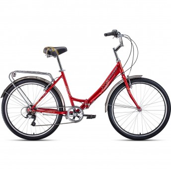 Велосипед FORWARD SEVILLA 26 2.0 (2020) красный/белый Велосипед FORWARD SEVILLA 26 2.0 (2020) красный/белый