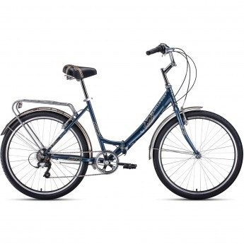 Велосипед FORWARD SEVILLA 26 2.0 (2022) серый/серебристый Велосипед FORWARD SEVILLA 26 2.0 (2022) серый/серебристый