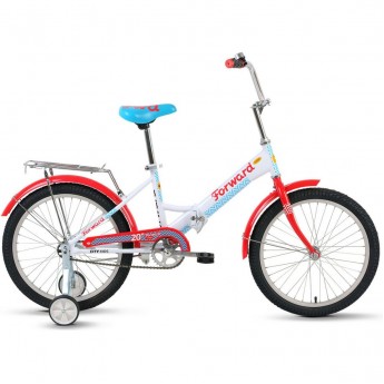 Велосипед FORWARD TIMBA 20 (20" 1 ск. рост. 13") 2022, белый Велосипед FORWARD TIMBA 20 (20" 1 ск. рост. 13") 2022, белый