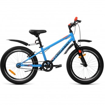 Велосипед FORWARD UNIT 20 1.0 (2021) синий Велосипед FORWARD UNIT 20 1.0 (2021) синий