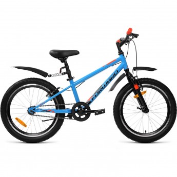 Велосипед FORWARD UNIT 20 1.0 20", рама 10.5", синий, 2022 Велосипед FORWARD UNIT 20 1.0 20", рама 10.5", синий, 2022