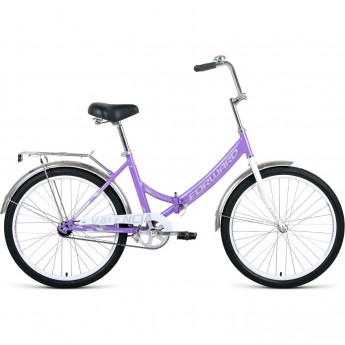 Велосипед FORWARD VALENCIA 24 1.0 (2020) фиолетовый/серый Велосипед FORWARD VALENCIA 24 1.0 (2020) фиолетовый/серый