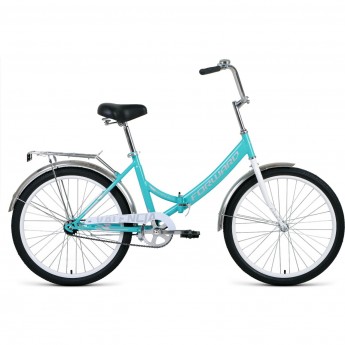 Велосипед FORWARD VALENCIA 24 1.0 (2020) мятный/серый Велосипед FORWARD VALENCIA 24 1.0 (2020) мятный/серый